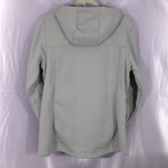 Reebok Men’s Large Full Zip Hooded Performance Jacket Dove Grey NWT $120 - Picture 2 of 7